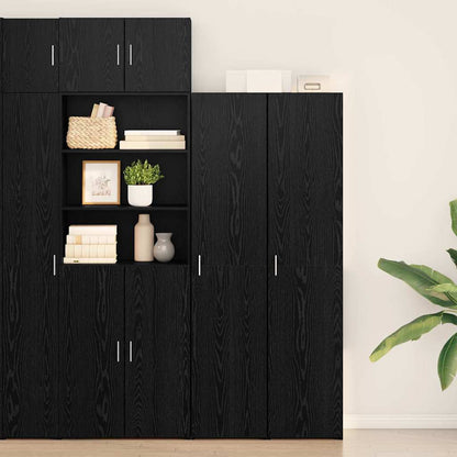 Highboard Black Oak 40 x 42.5 x 185 cm
