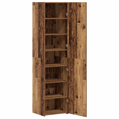 Highboard Old Wood 45 x 42.5 x 185 cm