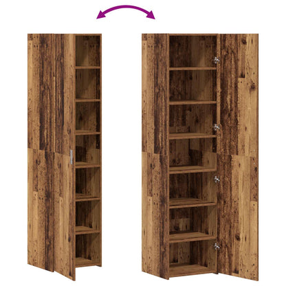 Highboard Old Wood 45 x 42.5 x 185 cm