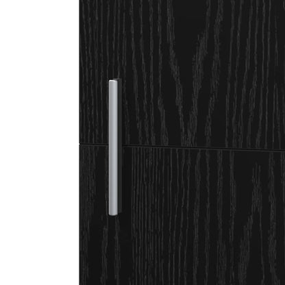 Highboard Black Oak 45 x 42.5 x 185 cm