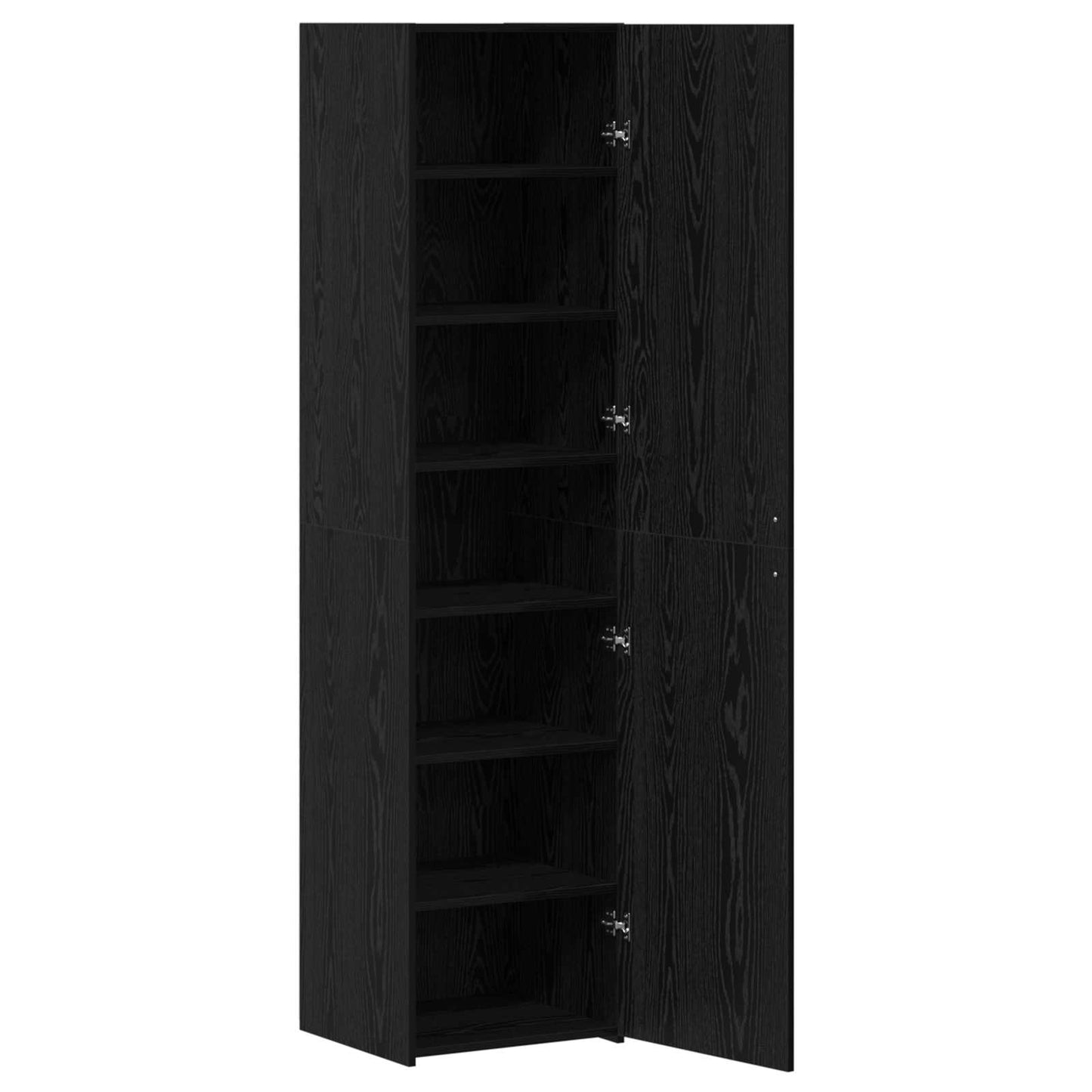 Highboard Black Oak 45 x 42.5 x 185 cm