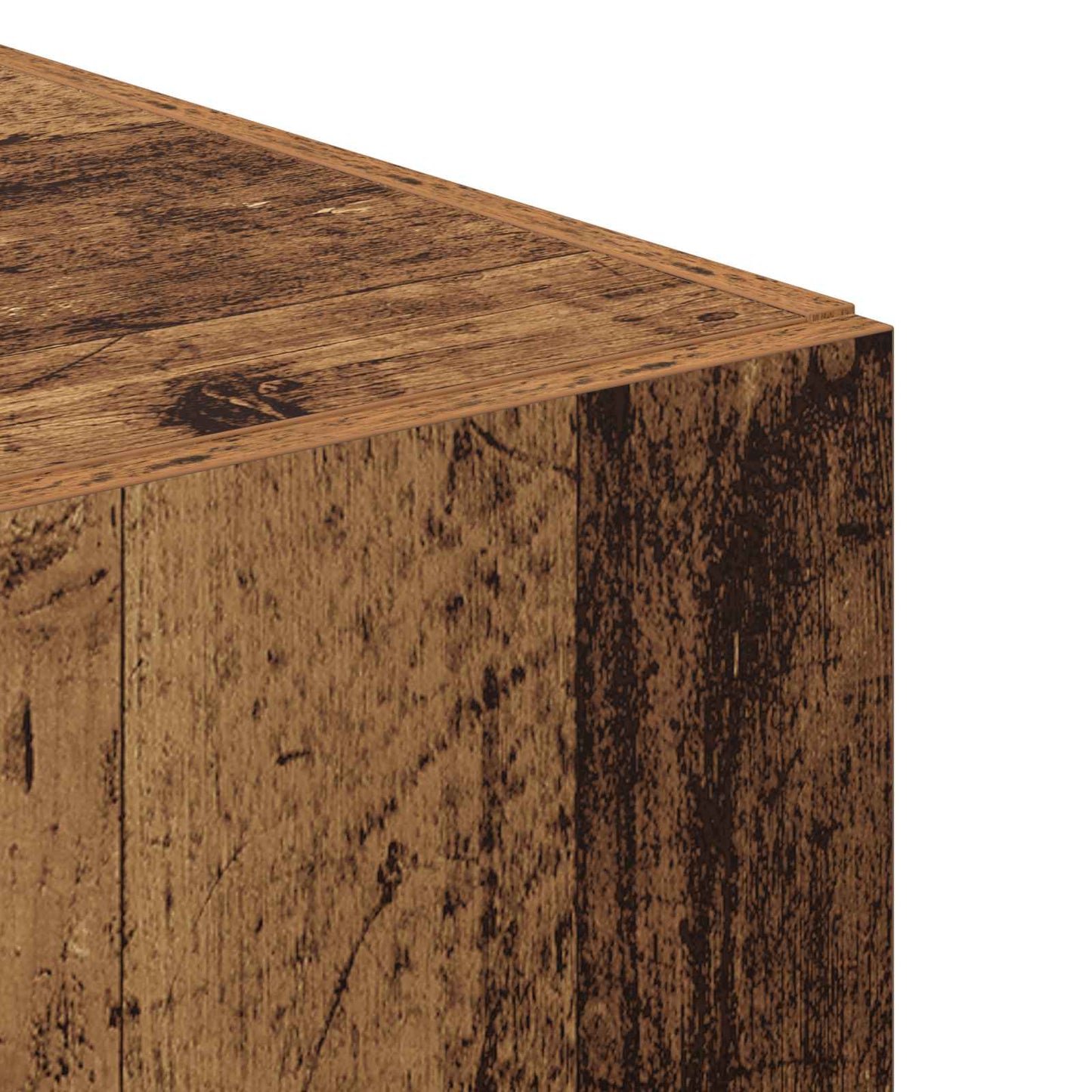 Highboard 2 pcs Old Wood 50 x 42.5 x 185 cm
