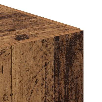 Highboard 2 pcs Old Wood 50 x 42.5 x 185 cm
