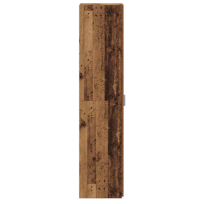 Highboard 2 pcs Old Wood 50 x 42.5 x 185 cm
