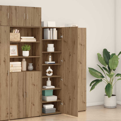 Highboard 2 pcs Artisan Oak 50 x 42.5 x 185 cm
