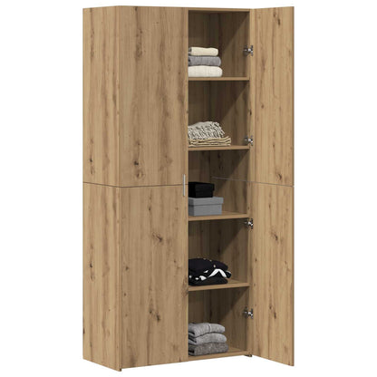 Highboard 2 pcs Artisan Oak 80 x 42 x 185 cm