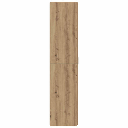 Highboard 2 pcs Artisan Oak 80 x 42 x 185 cm