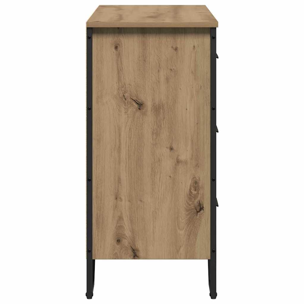 Chest of Drawers 2 pcs Artisan Oak 91 x 35.5 x 74.5 cm