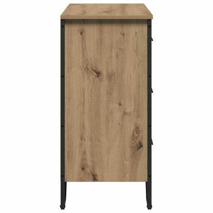 Chest of Drawers 2 pcs Artisan Oak 91 x 35.5 x 74.5 cm