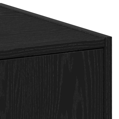 Apothecary Cabinet Black oak 40 x 41 x 174.5 cm Engineered wood