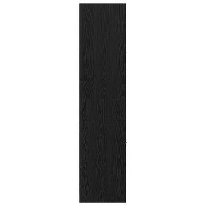 Apothecary Cabinet Black oak 40 x 41 x 174.5 cm Engineered wood