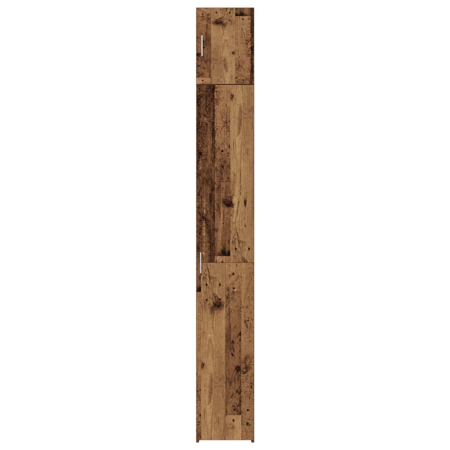 Storage Cabinet with Shelves Old Wood 30 x 42.5 x 225 cm
