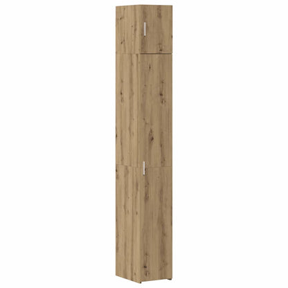 Storage Cabinet with Shelves Artisan Oak 30 x 42.5 x 225 cm