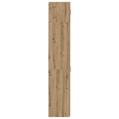 Storage Cabinet with Shelves Artisan Oak 30 x 42.5 x 225 cm