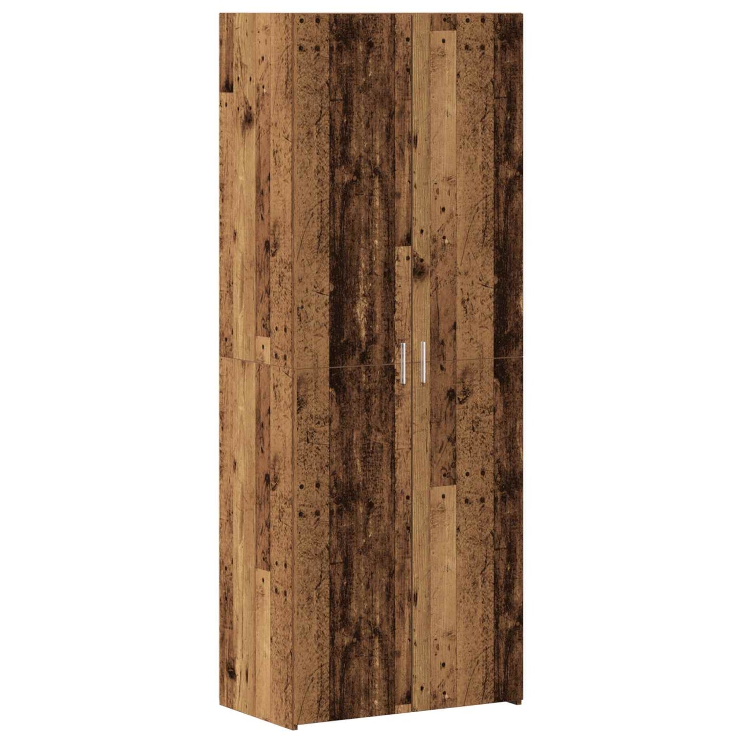 Storage Cabinet 3 pcs Old Wood