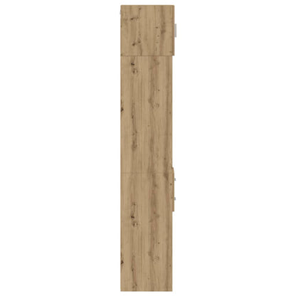 Storage Cabinet 2 pcs Artisan Oak 30 x 42.5 x 225 cm