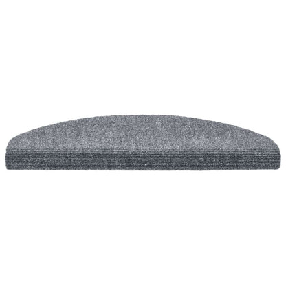 Stair Mats Self-adhesive 30 pcs 65x21x4 cm Light Grey