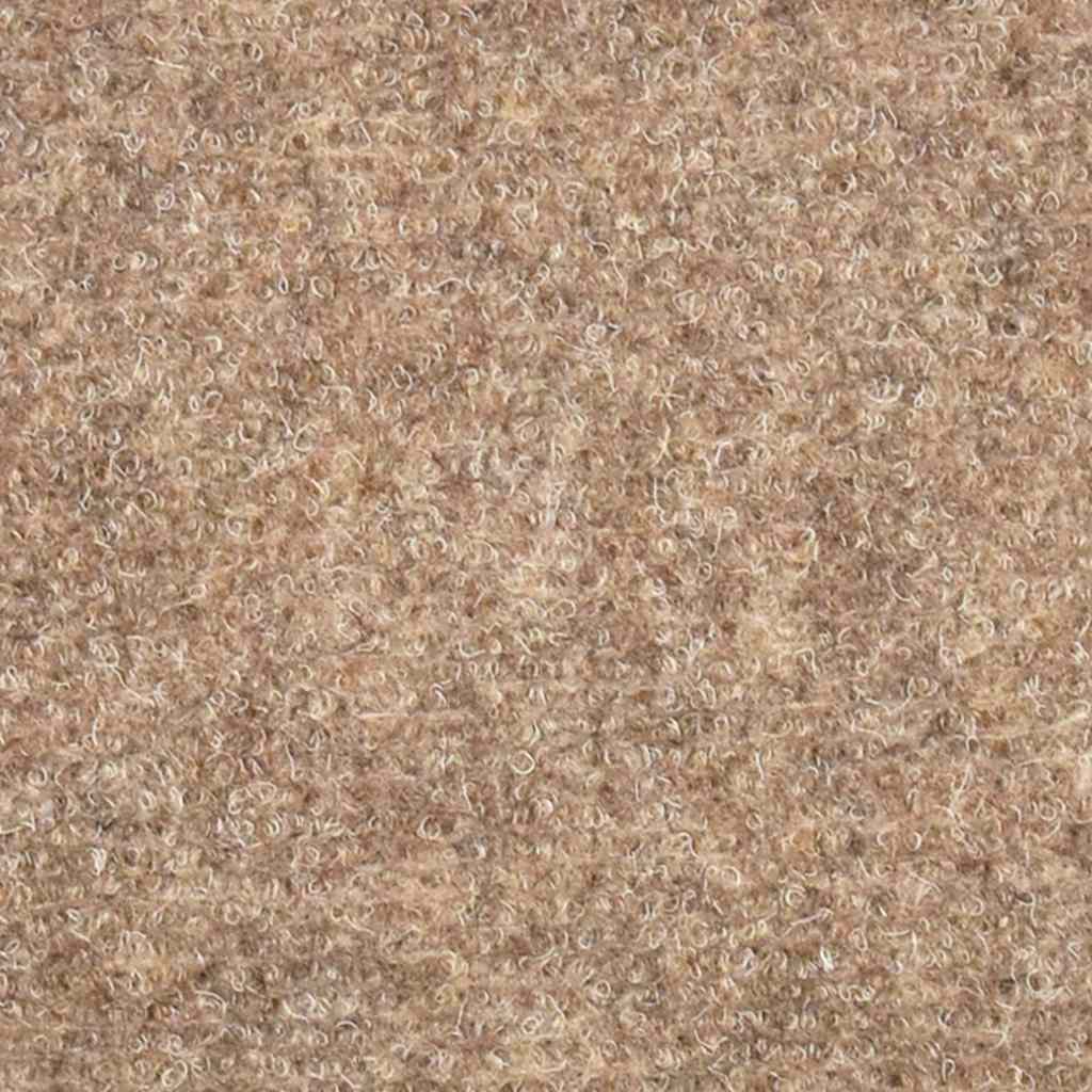 Stair Mats Self-adhesive 30 pcs 65x21x4 cm Beige Half Round