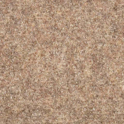 Stair Mats Self-adhesive 30 pcs 65x21x4 cm Beige Half Round