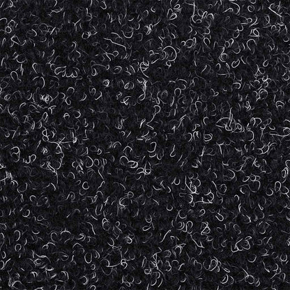 Stair Mats Self-adhesive 20 pcs 56x17x3 cm Black Half Round