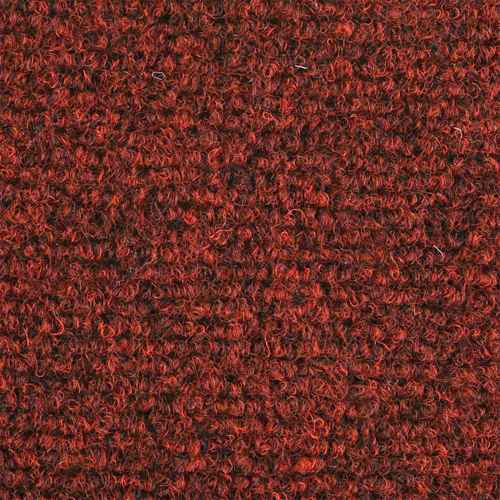 Stair Mats Self-adhesive 20 pcs 56x17x3 cm Bordeaux Red