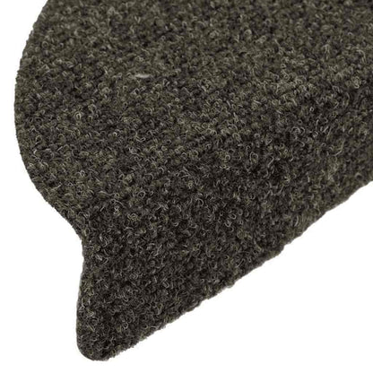 Stair Mats Self-adhesive 20 pcs 56x17x3cm Anthracite Half Round