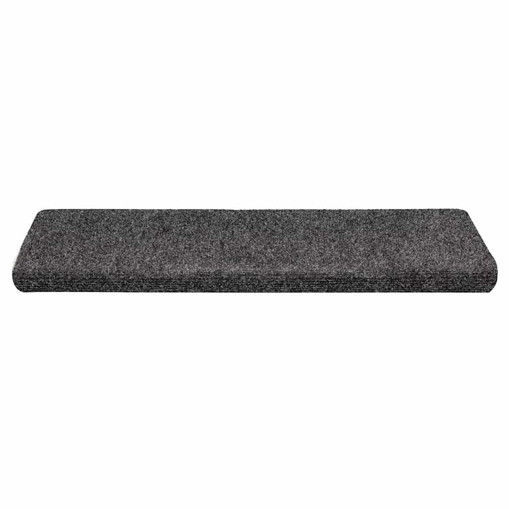 Stair Mats Self-adhesive 30 pcs 65x21x4 cm Dark Grey