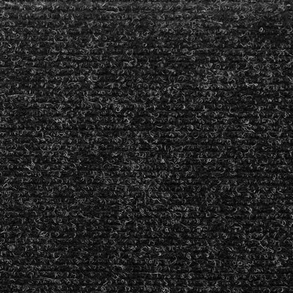 Stair Mats Self-adhesive 30 pcs 65x21x4 cm Black