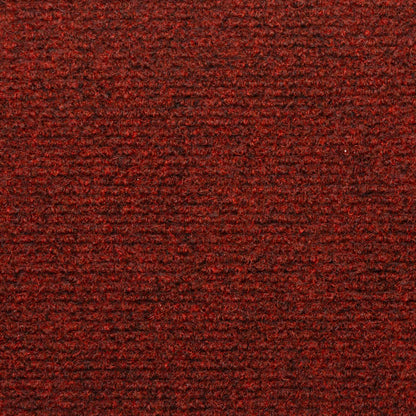 Stair Mats Self-adhesive 30 pcs 65x21x4 cm Bordeaux Red