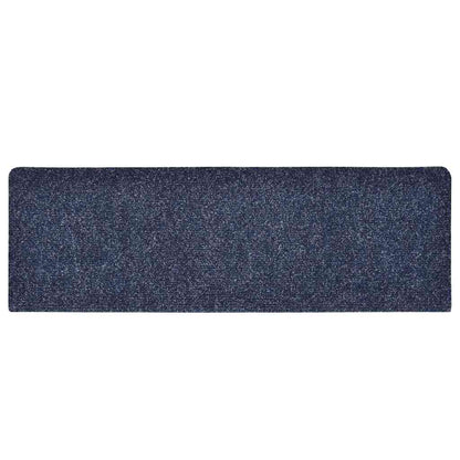 Stair Mats Self-adhesive 30 pcs 65x21x4 cm Blue Rectangular Edge