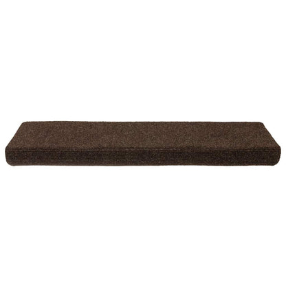 Stair Mats Self-adhesive 30 pcs 65x21x4 cm Brown