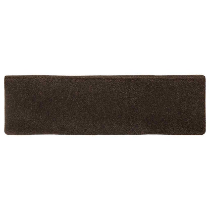 Stair Mats Self-adhesive 30 pcs 65x21x4 cm Brown