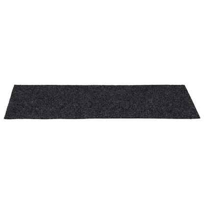 Stair Mats Self-adhesive 30 pcs 60x25 cm Dark Grey Rectangular
