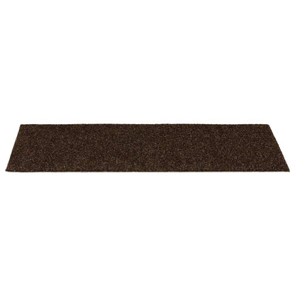 Stair Mats Self-adhesive 30 pcs 60x25 cm Brown Rectangular
