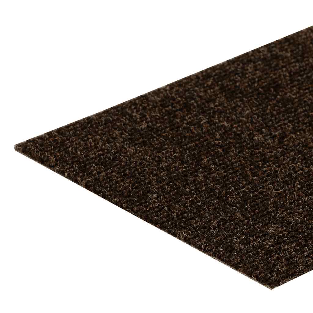 Stair Mats Self-adhesive 30 pcs 60x25 cm Brown Rectangular