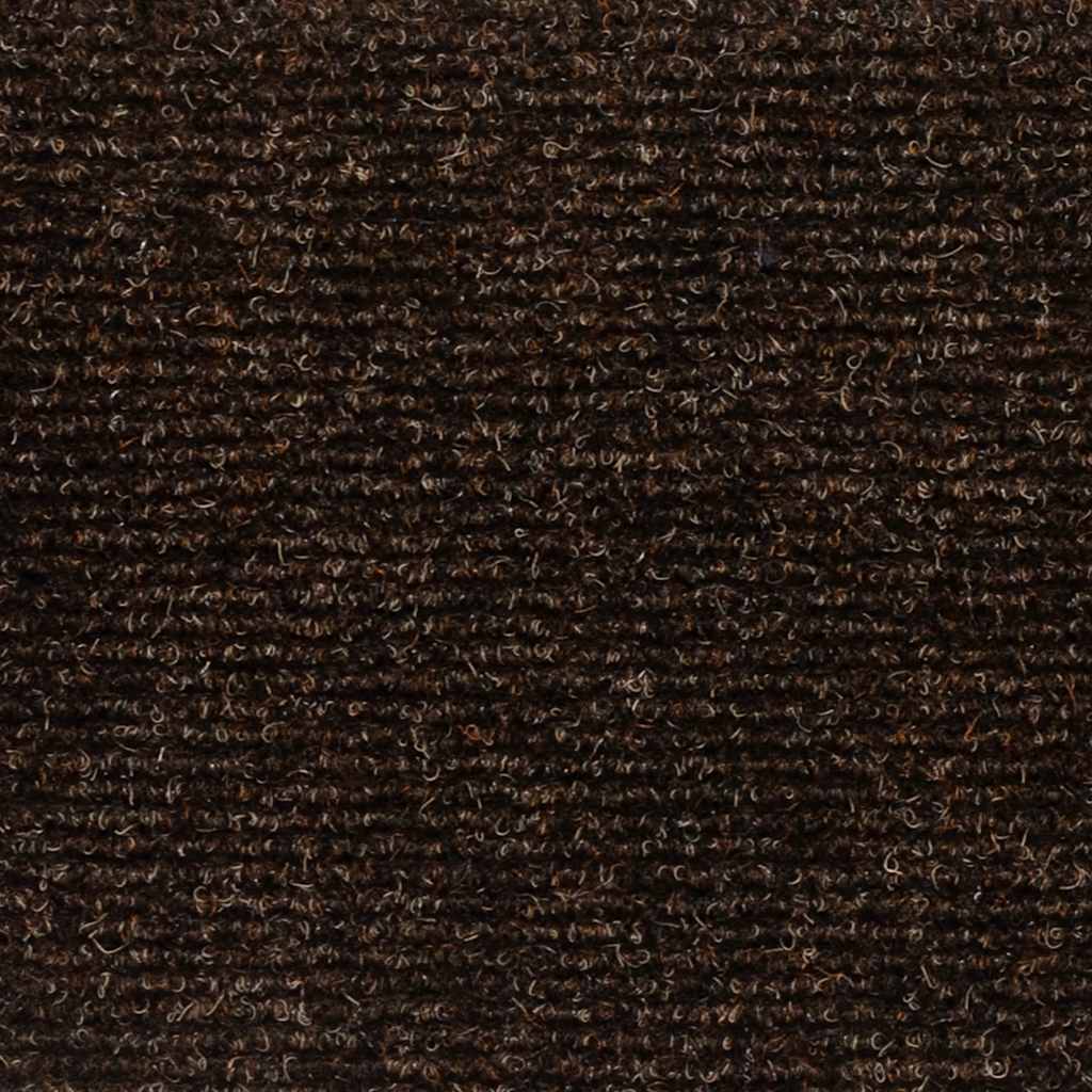 Stair Mats Self-adhesive 30 pcs 60x25 cm Brown Rectangular