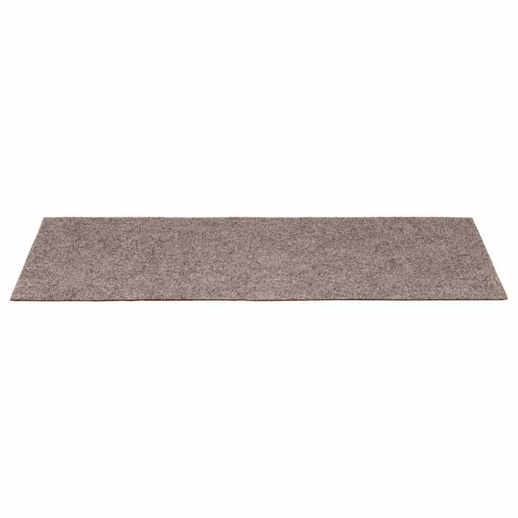 Stair Mats Self-adhesive 30 pcs 60x25 cm Beige Rectangular