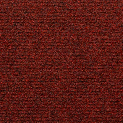 Stair Mats Self-adhesive 20 pcs 65x21x4 cm Bordeaux Red Rectangular Edge