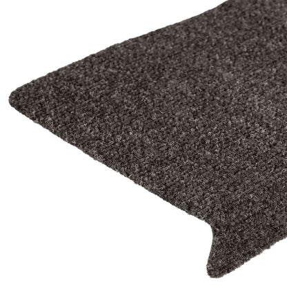 Stair Mats Self-adhesive 20 pcs 65x21x4 cm Anthracite