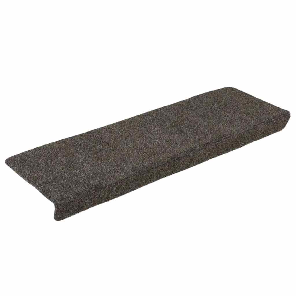 Stair Mats Self-adhesive 20 pcs 65x21x4 cm Anthracite Rectangular Edge