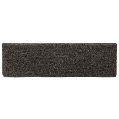 Stair Mats Self-adhesive 20 pcs 65x21x4 cm Anthracite Rectangular Edge