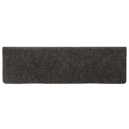 Stair Mats Self-adhesive 20 pcs 65x21x4 cm Anthracite