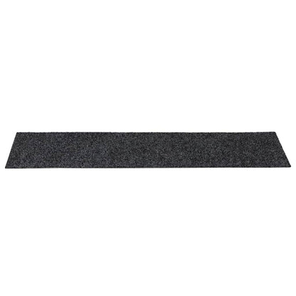 Stair Mats Self-adhesive 30 pcs 76x20 cm Dark Grey Rectangular