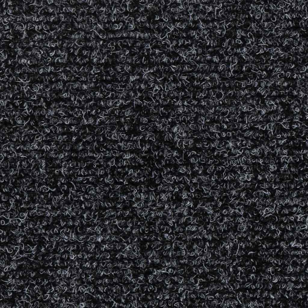 Stair Mats Self-adhesive 30 pcs 76x20 cm Dark Grey Rectangular