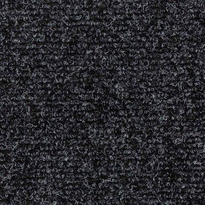 Stair Mats Self-adhesive 30 pcs 76x20 cm Dark Grey Rectangular