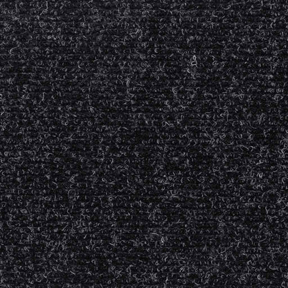Stair Mats Self-adhesive 30 pcs 76x20 cm Black Rectangular