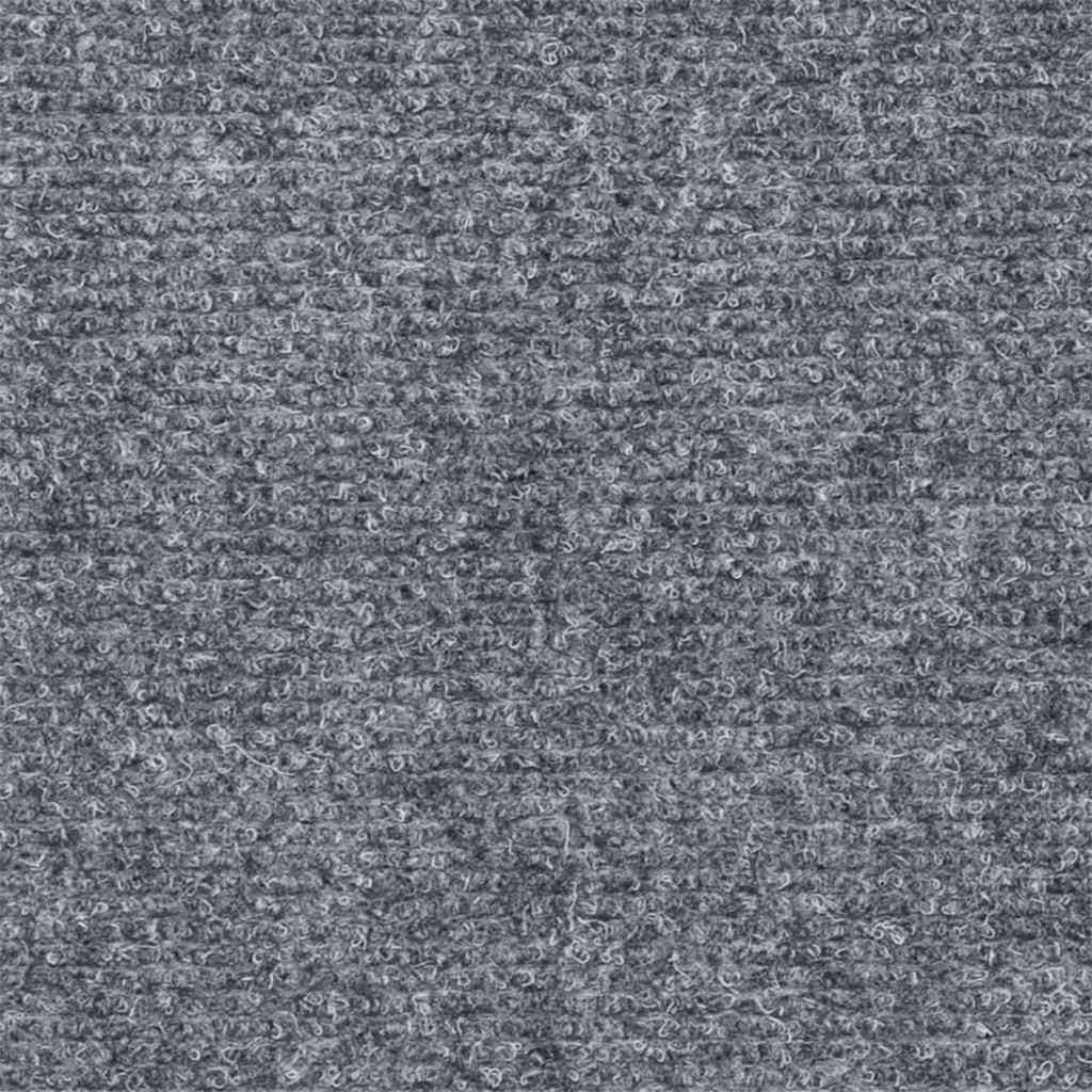 Stair Mats Self-adhesive 30 pcs 76x20 cm Light Grey Rectangular