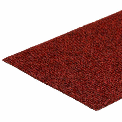Stair Mats Self-adhesive 30 pcs 76x20 cm Bordeaux Red