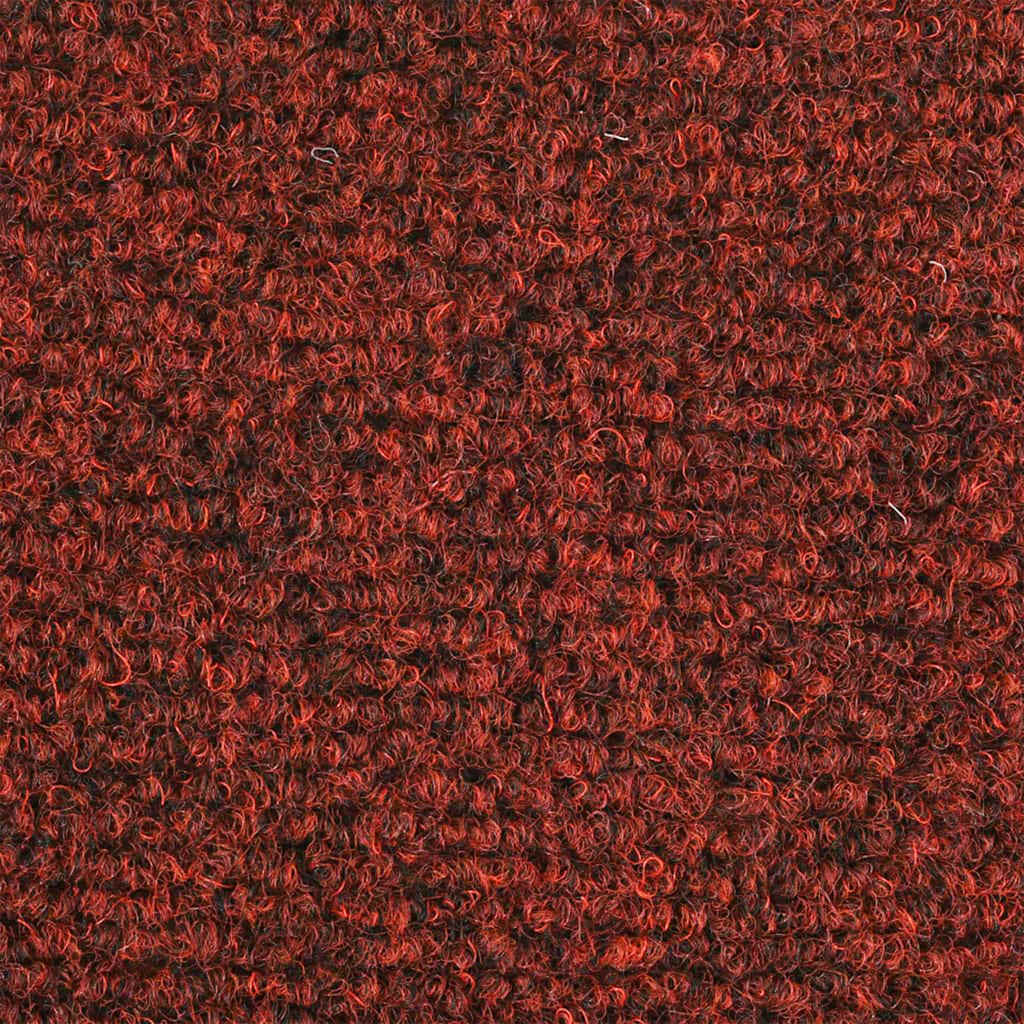 Stair Mats Self-adhesive 30 pcs 76x20 cm Bordeaux Red