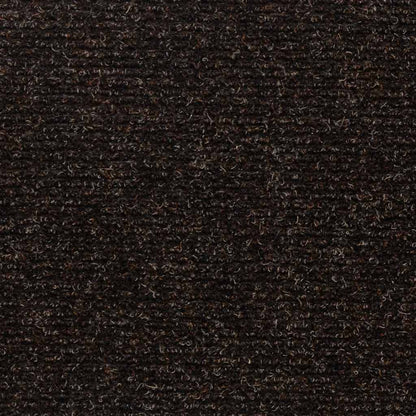 Stair Mats Self-adhesive 30 pcs 76x20 cm Dark Brown Rectangular